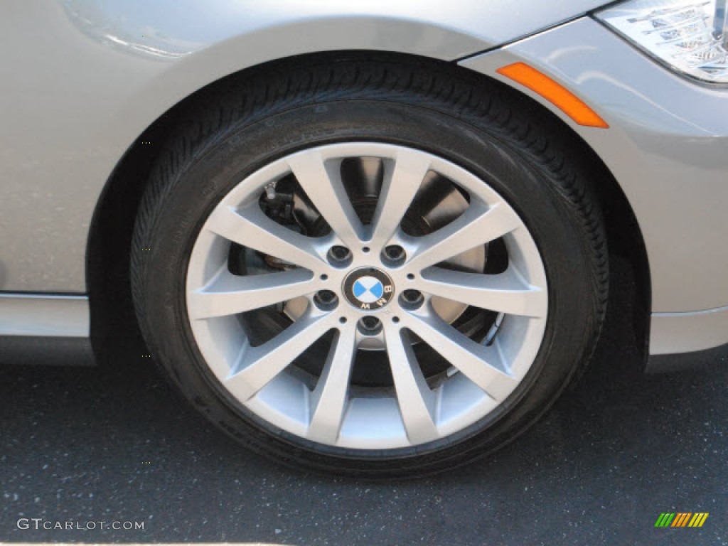 2010 3 Series 328i Sedan - Space Gray Metallic / Black photo #2