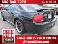 Black - Mustang V6 Coupe Photo No. 2