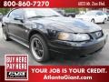 Black - Mustang V6 Coupe Photo No. 4