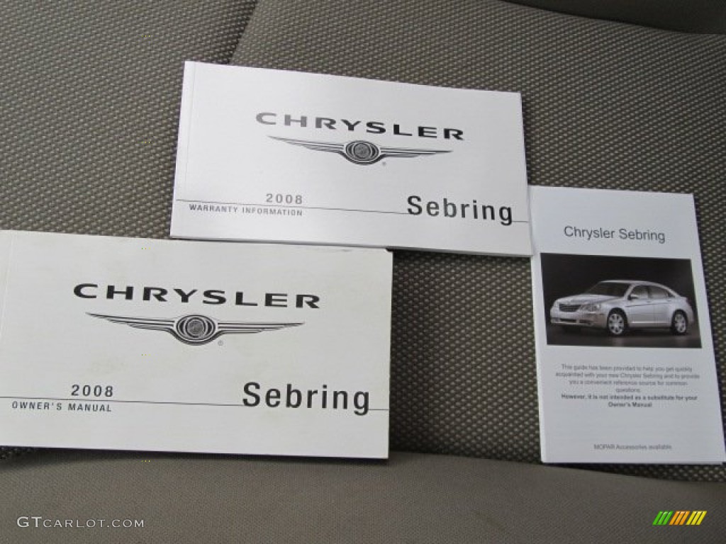 2008 Chrysler Sebring Touring Sedan Books/Manuals Photo #51919703