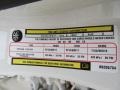 2008 Chrysler Sebring Touring Sedan Info Tag