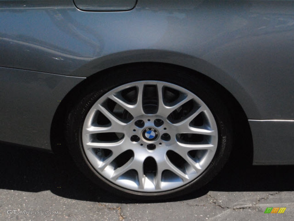 2008 3 Series 328i Coupe - Space Grey Metallic / Black photo #7