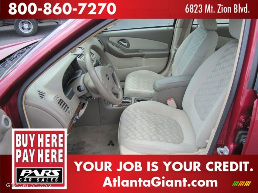 2004 Malibu LS V6 Sedan - Sport Red Metallic / Gray photo #6