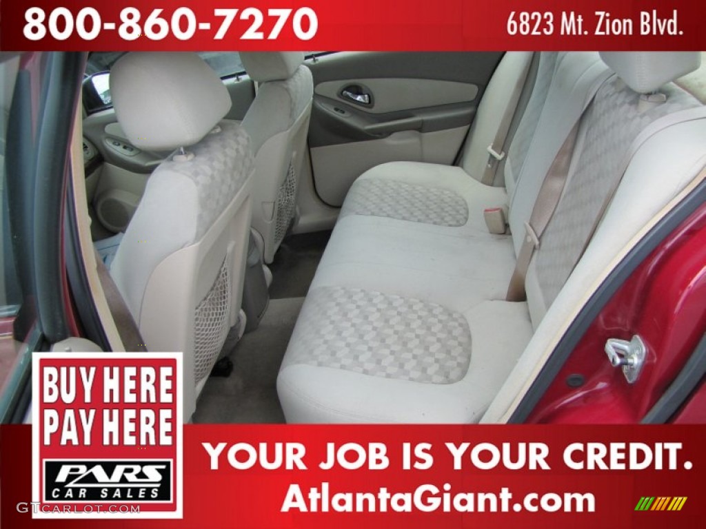 2004 Malibu LS V6 Sedan - Sport Red Metallic / Gray photo #7