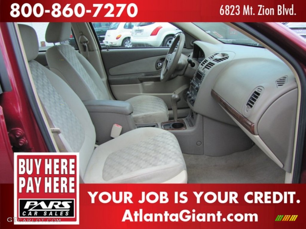2004 Malibu LS V6 Sedan - Sport Red Metallic / Gray photo #9