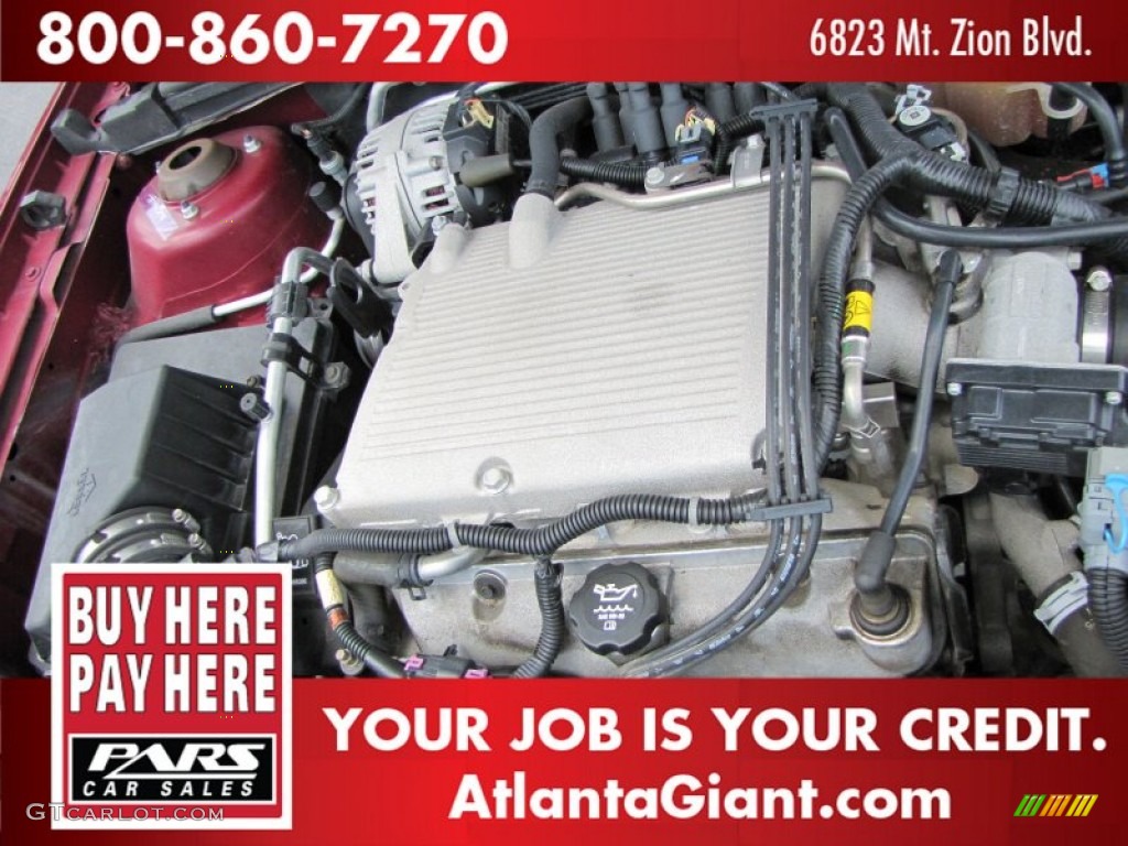 2004 Malibu LS V6 Sedan - Sport Red Metallic / Gray photo #12