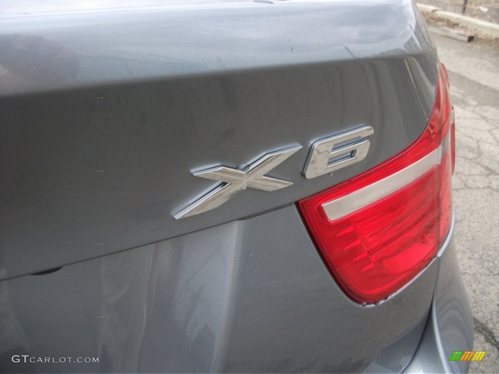 2008 X6 xDrive35i - Space Grey Metallic / Black photo #5