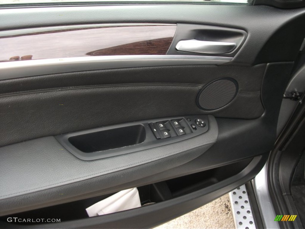 2008 X6 xDrive35i - Space Grey Metallic / Black photo #8