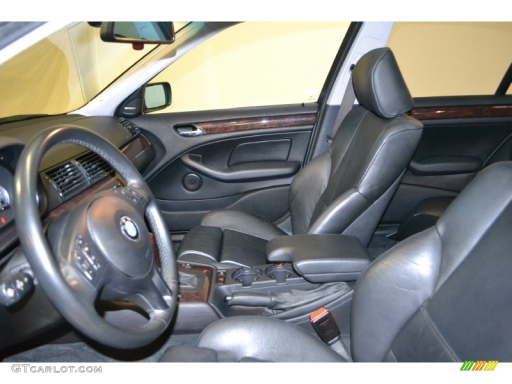 2003 3 Series 330i Sedan - Steel Grey Metallic / Black photo #11