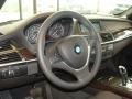2011 BMW X5 Black Interior Steering Wheel Photo