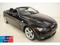 2008 Jet Black BMW 3 Series 335i Convertible  photo #1