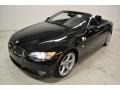 2008 Jet Black BMW 3 Series 335i Convertible  photo #7