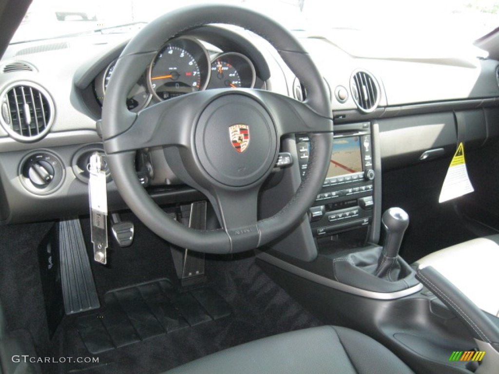 Black Interior 2012 Porsche Boxster Standard Boxster Model Photo #51923177