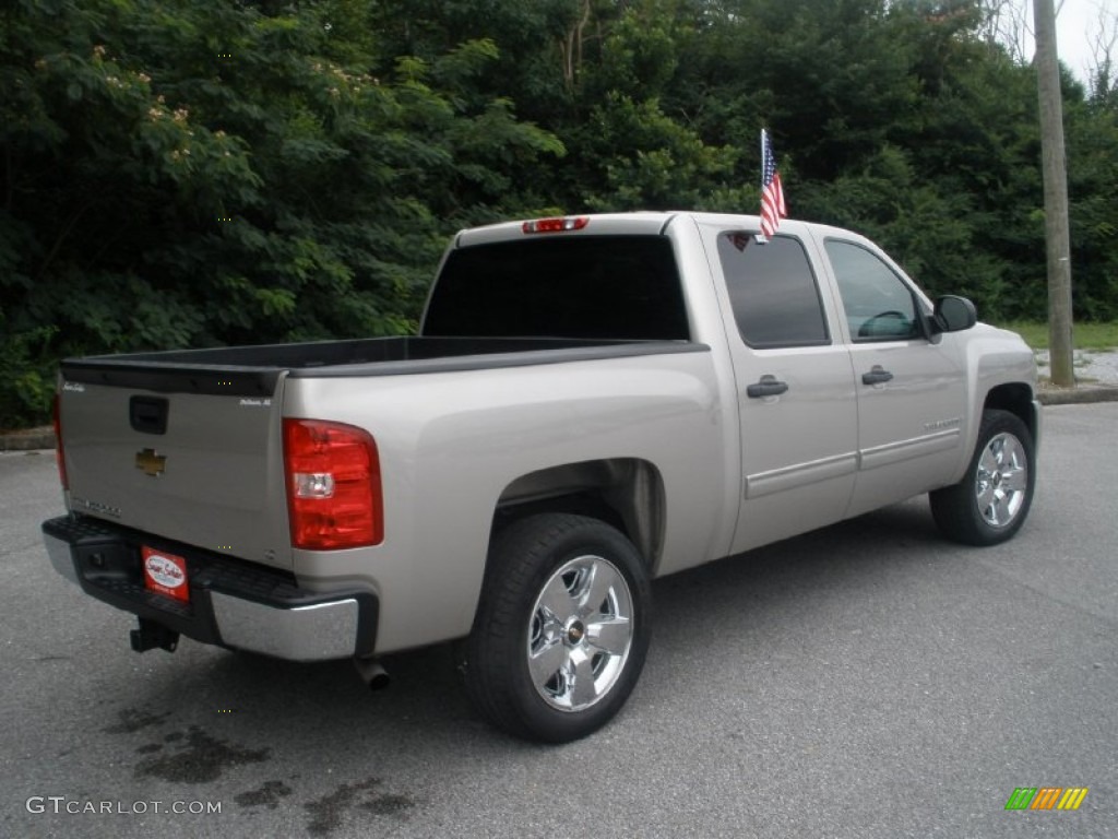 2009 Silverado 1500 LT Crew Cab - Silver Birch Metallic / Ebony photo #10