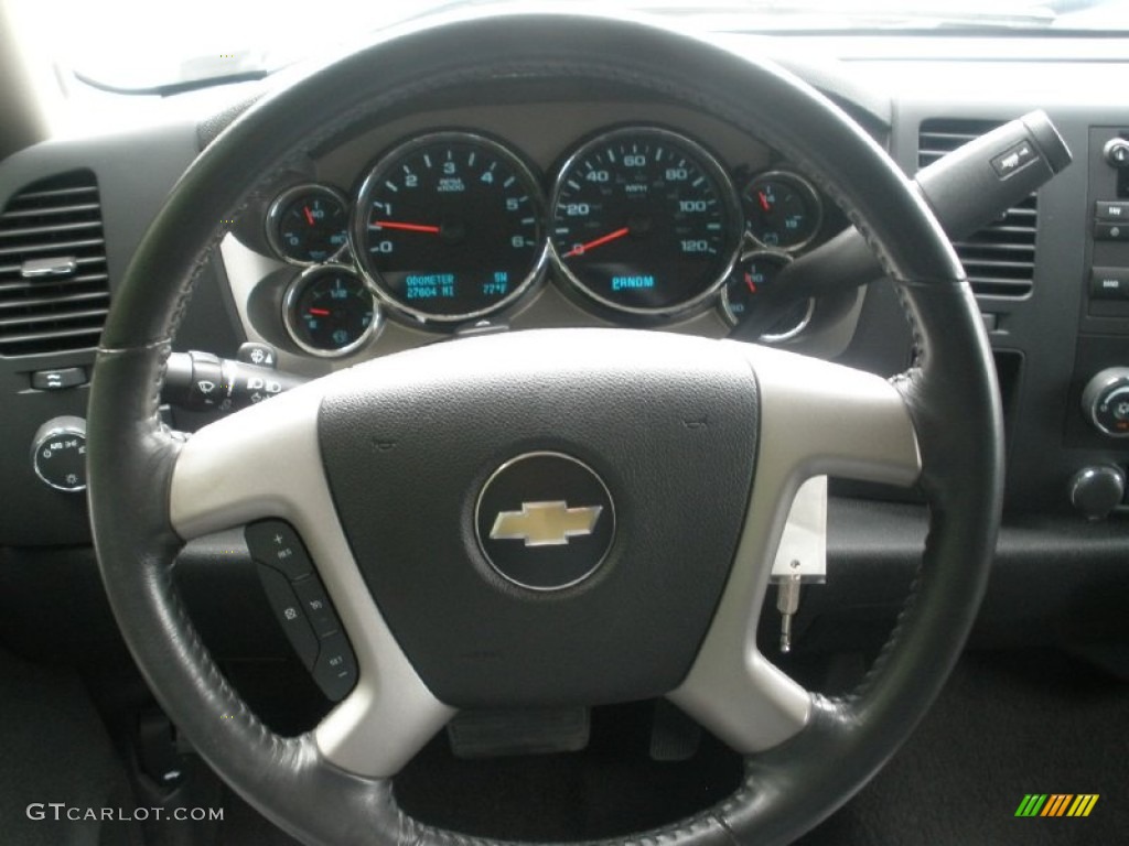 2009 Silverado 1500 LT Crew Cab - Silver Birch Metallic / Ebony photo #22