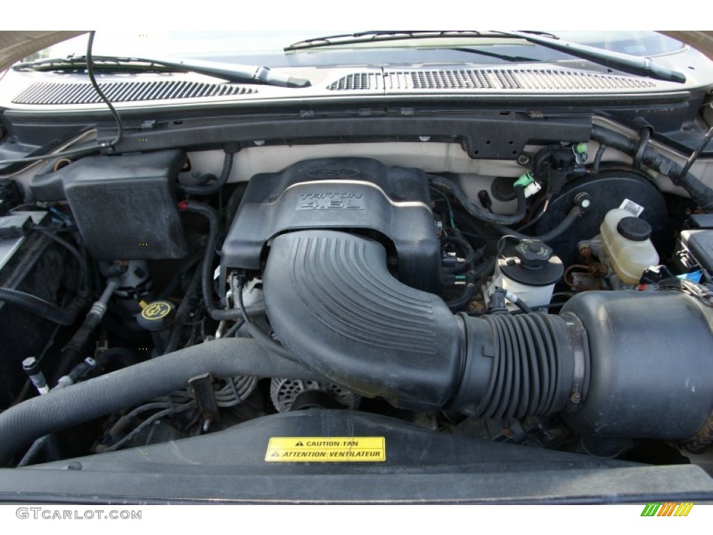 1998 Ford F150 XLT Regular Cab 4x4 Engine Photos