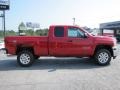 2011 Victory Red Chevrolet Silverado 2500HD LT Extended Cab 4x4  photo #7