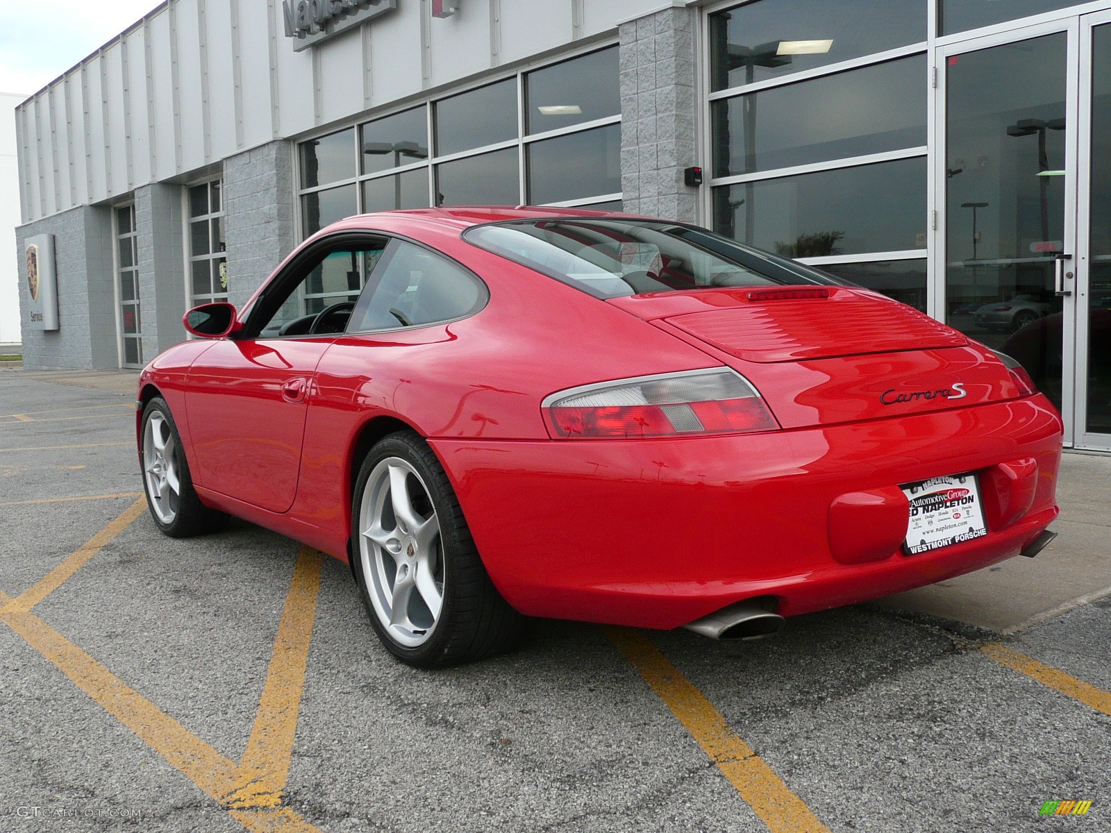 2002 911 Carrera Coupe - Guards Red / Black photo #7