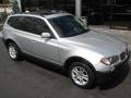 Titanium Silver Metallic - X3 2.5i Photo No. 10