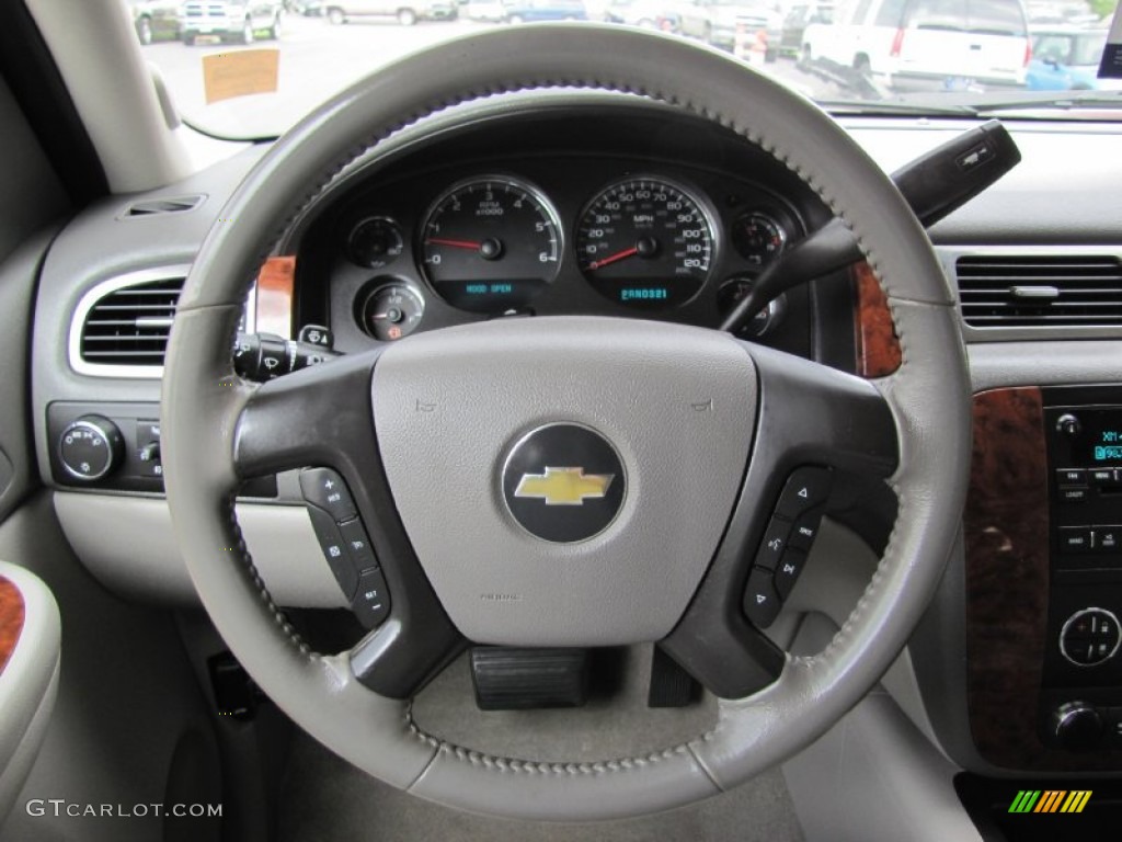 2007 Chevrolet Tahoe LT 4x4 Dark Titanium/Light Titanium Steering Wheel Photo #51925616