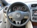Cornsilk Beige Steering Wheel Photo for 2012 Volkswagen Eos #51926024