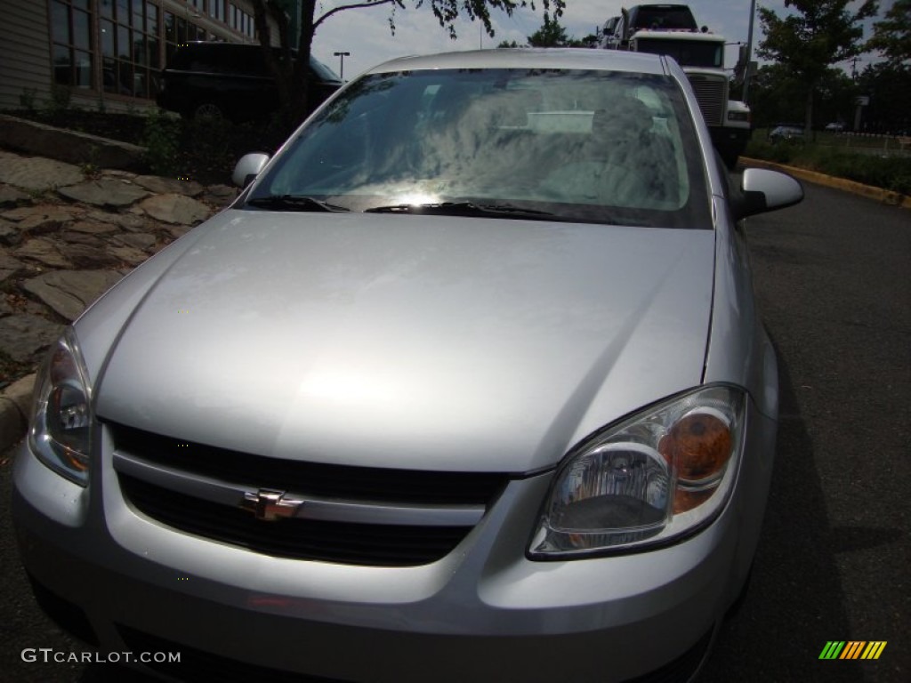 2007 Cobalt LT Sedan - Ultra Silver Metallic / Gray photo #1