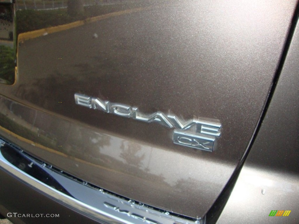 2009 Enclave CX AWD - Cocoa Metallic / Cocoa/Cashmere photo #6