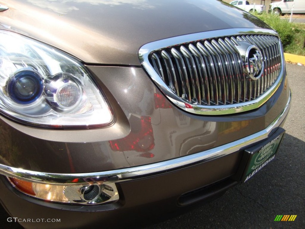 2009 Enclave CX AWD - Cocoa Metallic / Cocoa/Cashmere photo #8