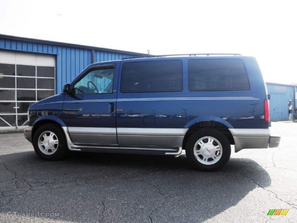 Dark Blue Metallic 2003 GMC Safari SLT AWD Exterior Photo #51927420