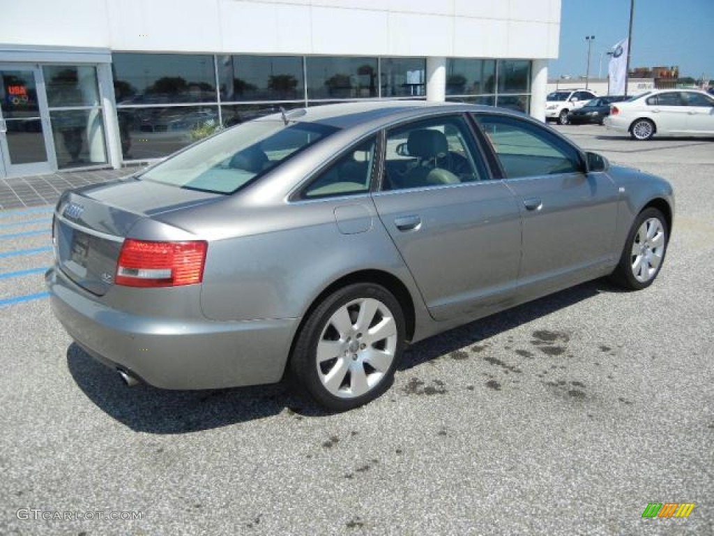 Atlas Grey Metallic 2006 Audi A6 4.2 quattro Sedan Exterior Photo #51928101