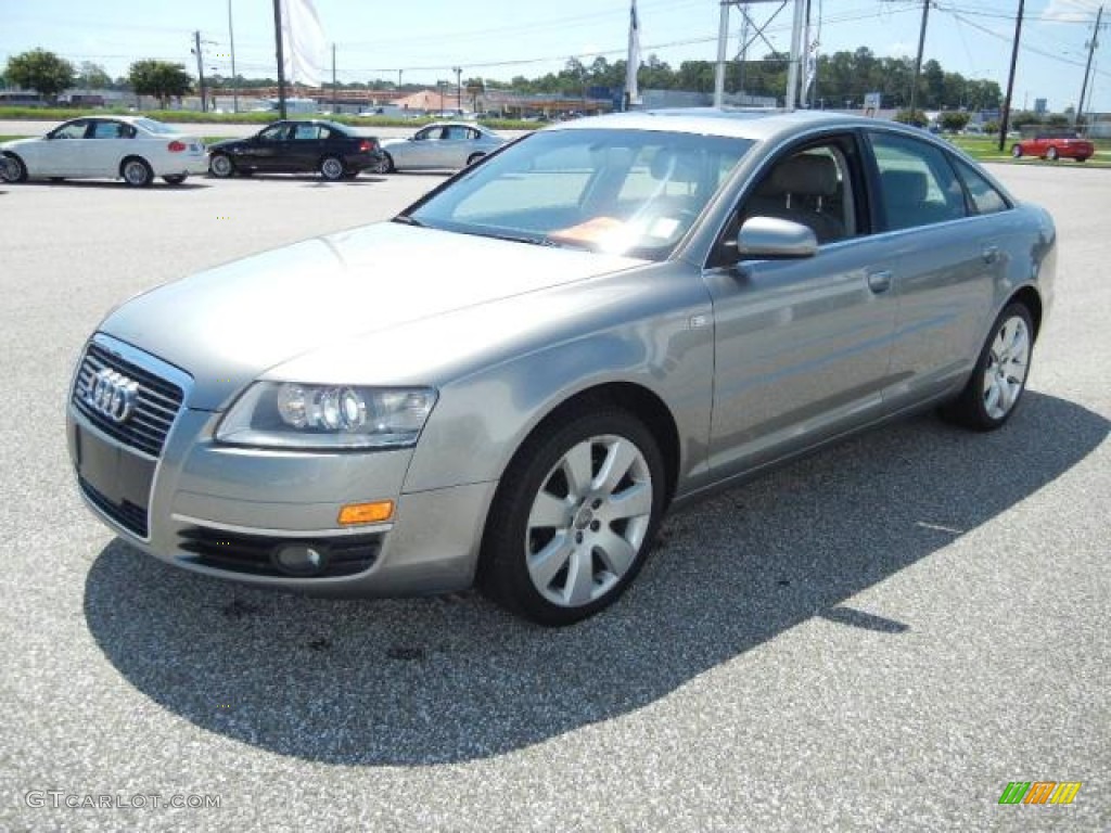 Atlas Grey Metallic 2006 Audi A6 4.2 quattro Sedan Exterior Photo #51928152