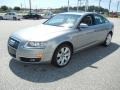 Atlas Grey Metallic 2006 Audi A6 4.2 quattro Sedan Exterior