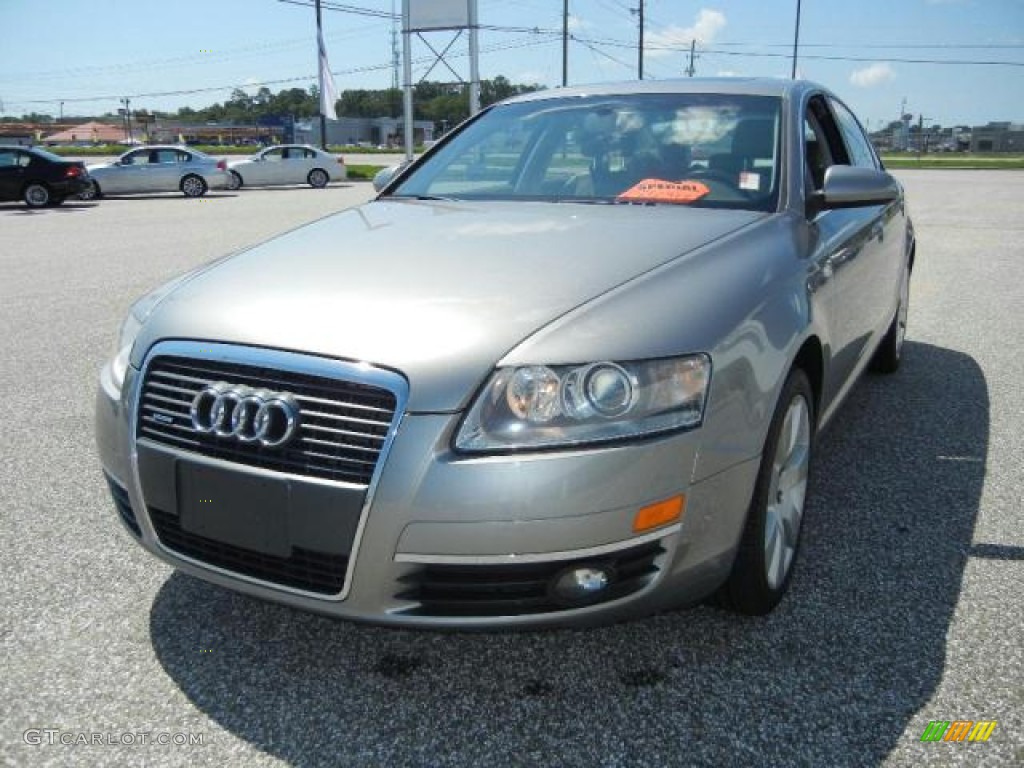 Atlas Grey Metallic 2006 Audi A6 4.2 quattro Sedan Exterior Photo #51928161