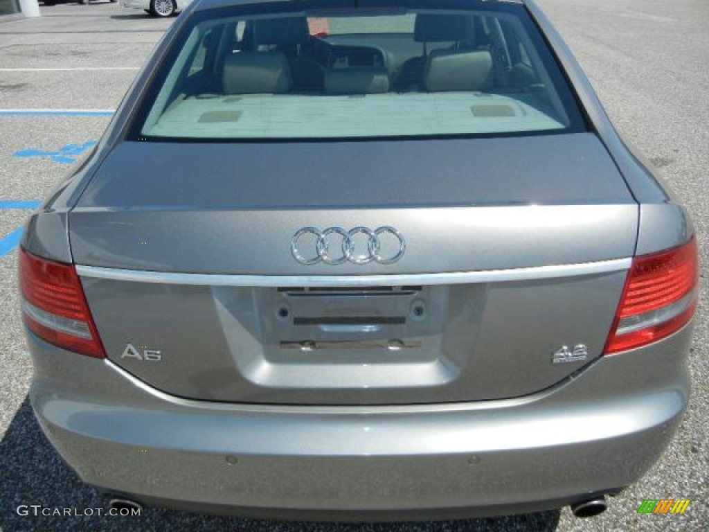 Atlas Grey Metallic 2006 Audi A6 4.2 quattro Sedan Exterior Photo #51928206