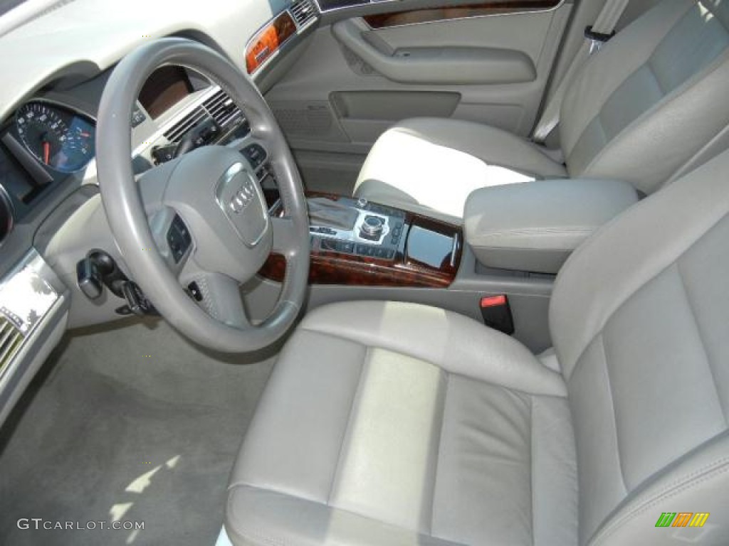 Platinum Interior 2006 Audi A6 4.2 quattro Sedan Photo #51928224