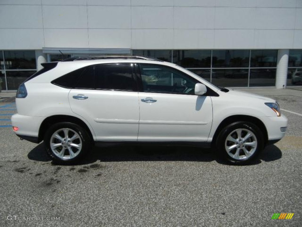 2008 RX 350 - Crystal White / Light Gray photo #1