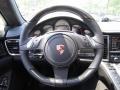 Black 2011 Porsche Panamera Turbo Steering Wheel