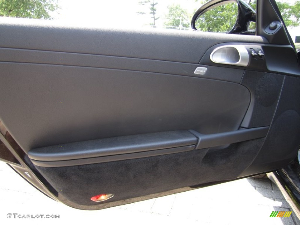 2011 Porsche Cayman Standard Cayman Model Black Door Panel Photo #51928797