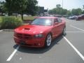 2010 Inferno Red Crystal Pearl Dodge Charger SRT8  photo #1