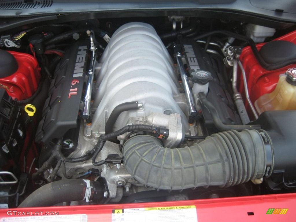 2010 Dodge Charger SRT8 6.1 Liter SRT HEMI OHV 16-Valve VVT V8 Engine Photo #51929583