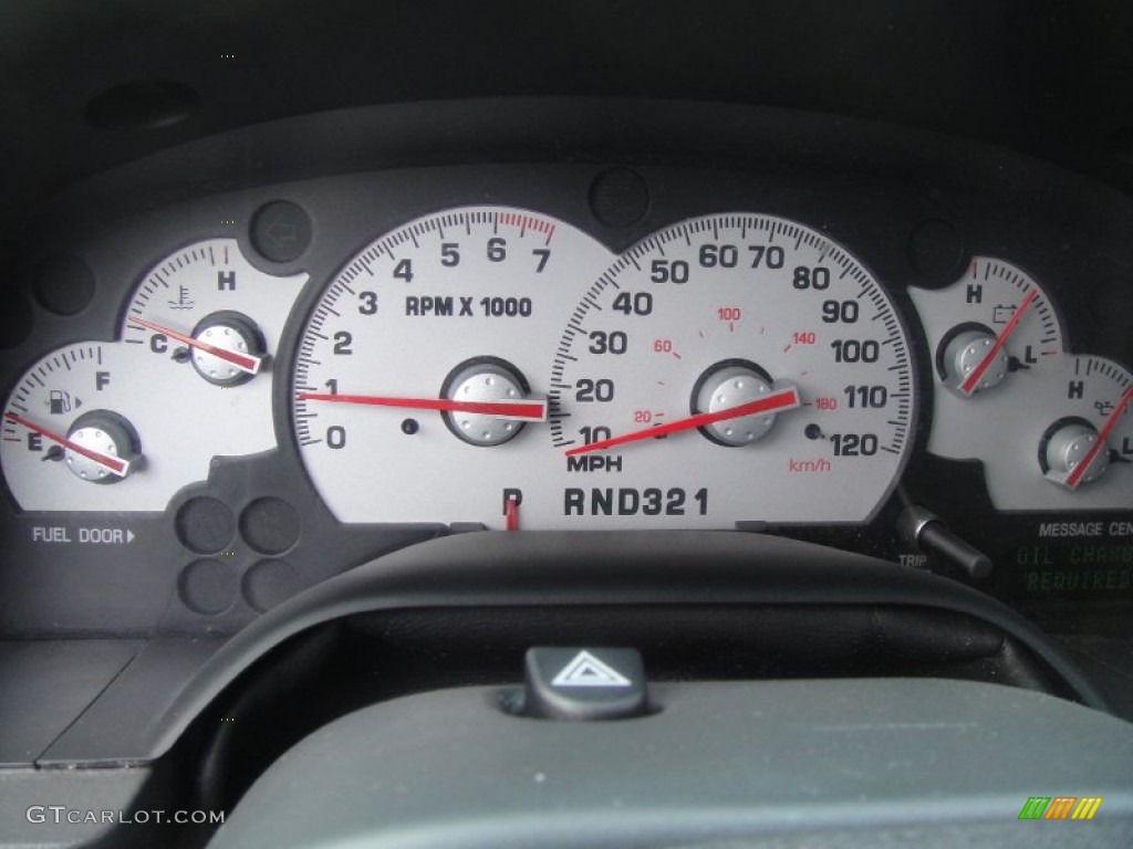 2002 Mercury Mountaineer AWD Gauges Photo #51931197