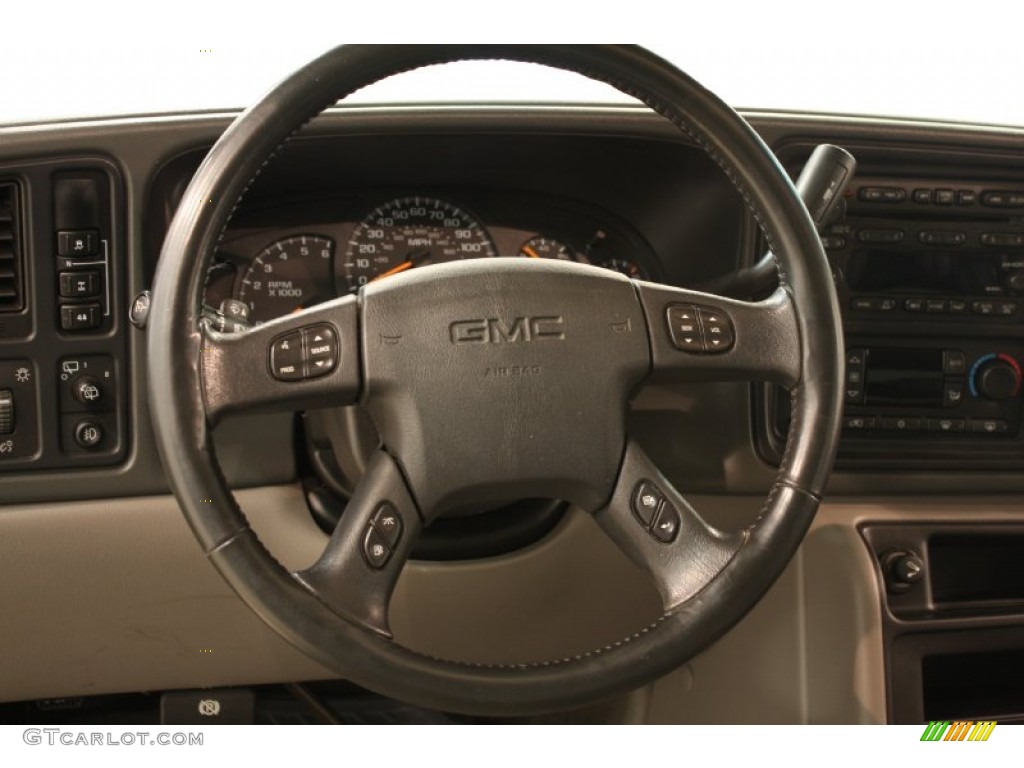 2004 Yukon SLT 4x4 - Onyx Black / Neutral/Shale photo #11