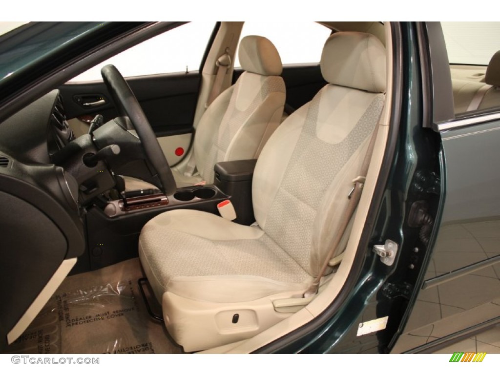 2007 G6 V6 Sedan - Emerald Green Metallic / Light Taupe photo #6