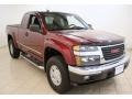 Sonoma Red Metallic 2008 GMC Canyon SLE Extended Cab 4x4