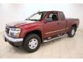 2008 Sonoma Red Metallic GMC Canyon SLE Extended Cab 4x4  photo #3