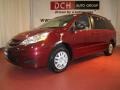 2006 Salsa Red Pearl Toyota Sienna LE  photo #1