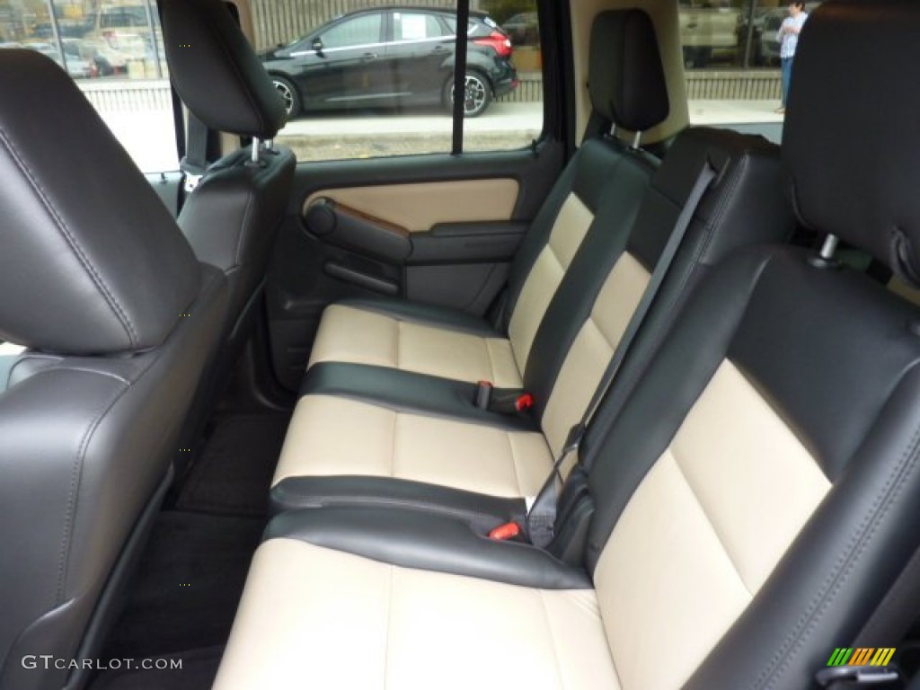 2010 Explorer Eddie Bauer 4x4 - Black / Black/Camel photo #11