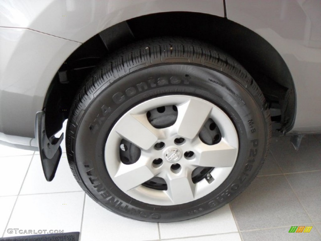2011 Rogue S AWD - Platinum Graphite / Black photo #10