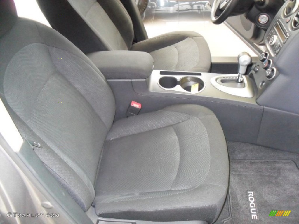 2011 Rogue S AWD - Platinum Graphite / Black photo #21