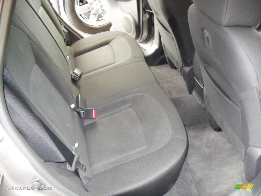 2011 Rogue S AWD - Platinum Graphite / Black photo #22